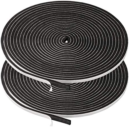 2 Rolls Weather Stripping,1/4 Inch Wide X 1/8 Inch Thick Foam Sea...
