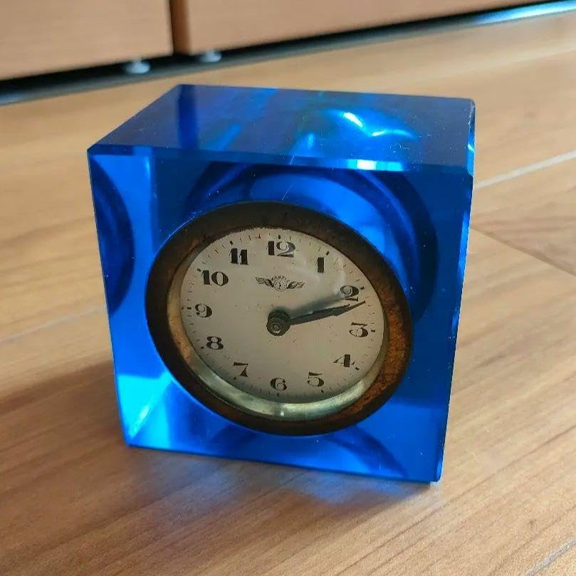 Amazon.co.jp: ウランガラス 置時計 アンティーク : ホーム＆キッチン