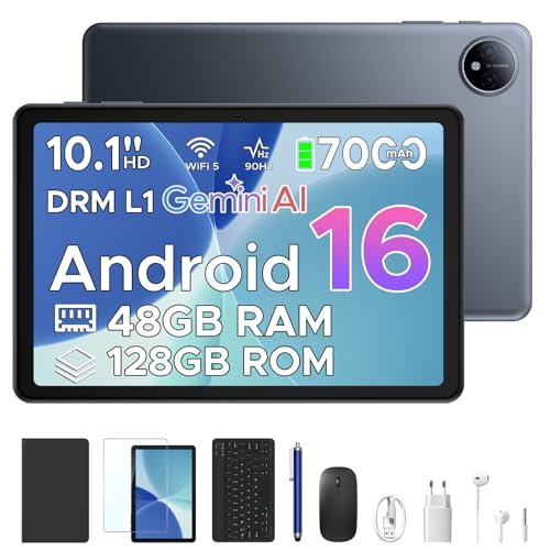 POPUX P10 Tablet 10 Pollici,48 GB RAM+128 GB ROM,Tablet Android