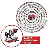 Einhell Akku-Kappsäge TE-MS 18/210 Li-Solo Power X-Change (18 V, max. 60 mm x 120 mm Schnitttiefe/-breite...