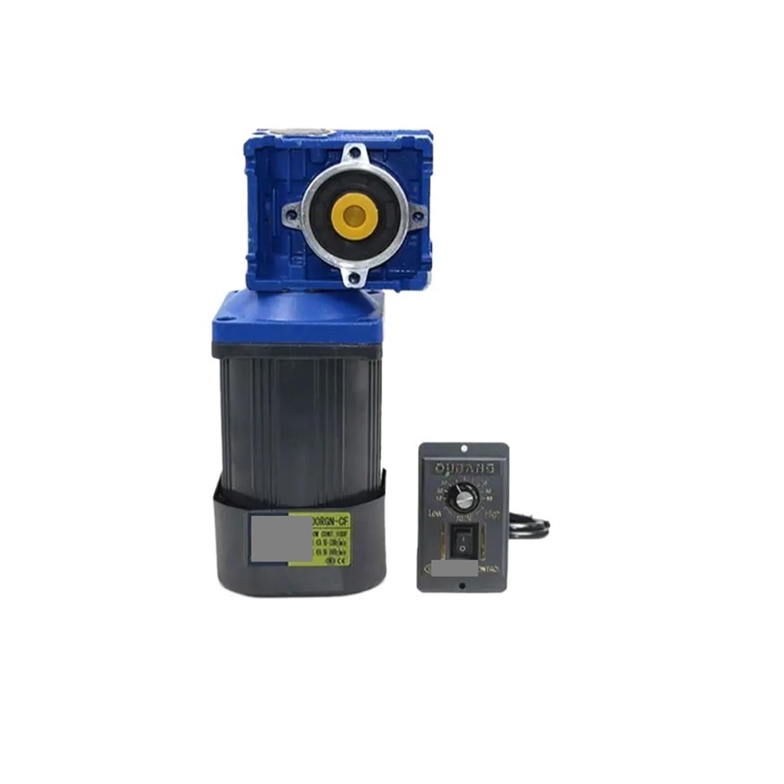 Silnik asynchroniczny RV30 220 V, 60 W, silnik o wysokim momencie obrotowym, silnik AC z przekładnią ślimakową z regulacją prędkości, CW CCW (0-17 obr./min, 220 V)