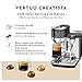 Nespresso Vertuo Creatista Coffee and Espresso Maker by Breville, Black Stainless Steel