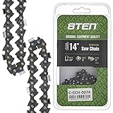 8TEN Micro Chisel Chainsaw Chain 14 Inch .043 1/4 72DL for Stihl MSA120 C-B 3670 005 0072 71PM372