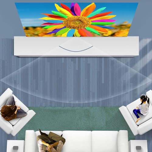 Pantalla manual para proyector 72 pulgadas 16:9 miniatura 4