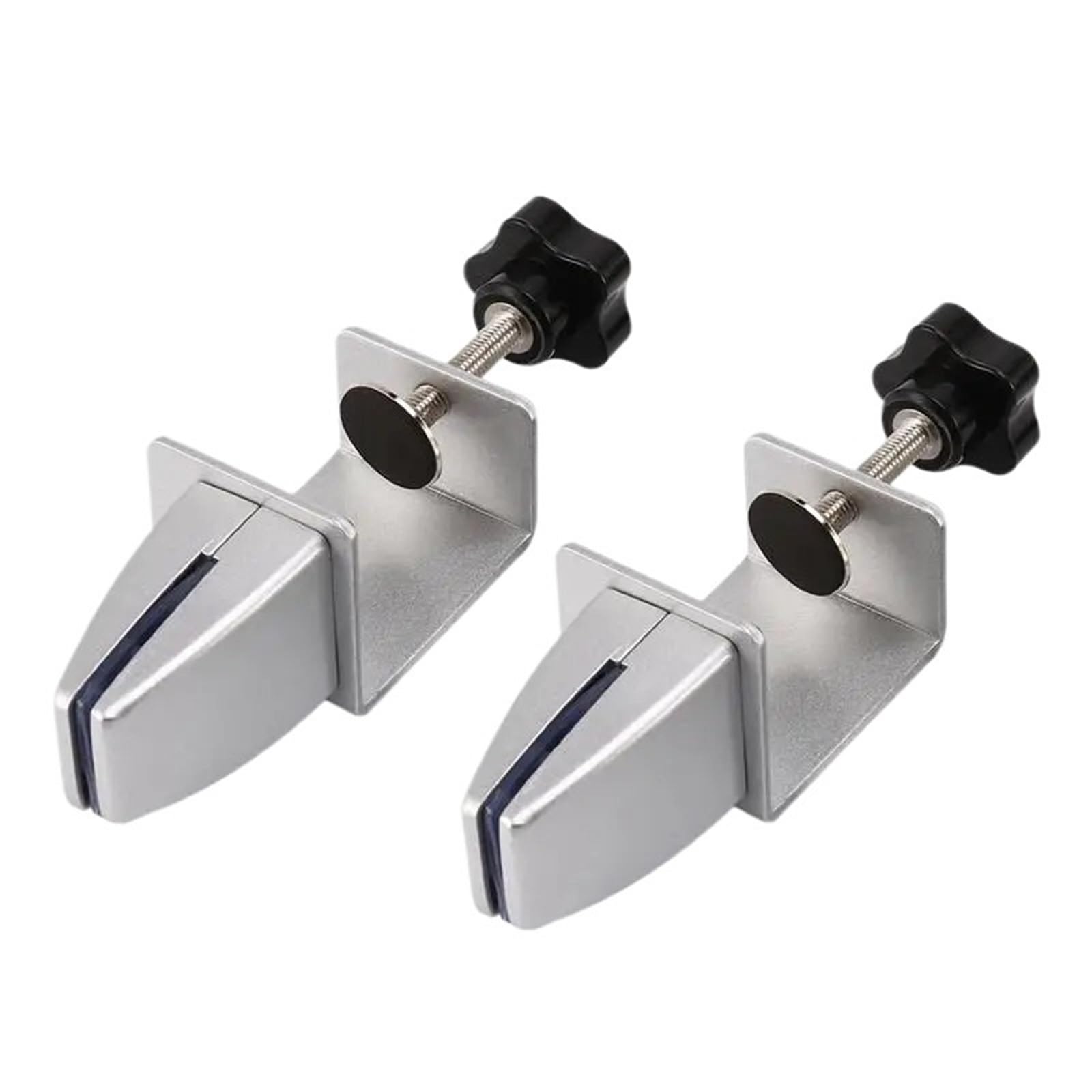 Lsnnmu One Color 4Pcs Sneeze Guard Clamp Bracket Desk Partition For 1/8Inch To 1Inch Thick Panels Adjustable C Shape For Desk