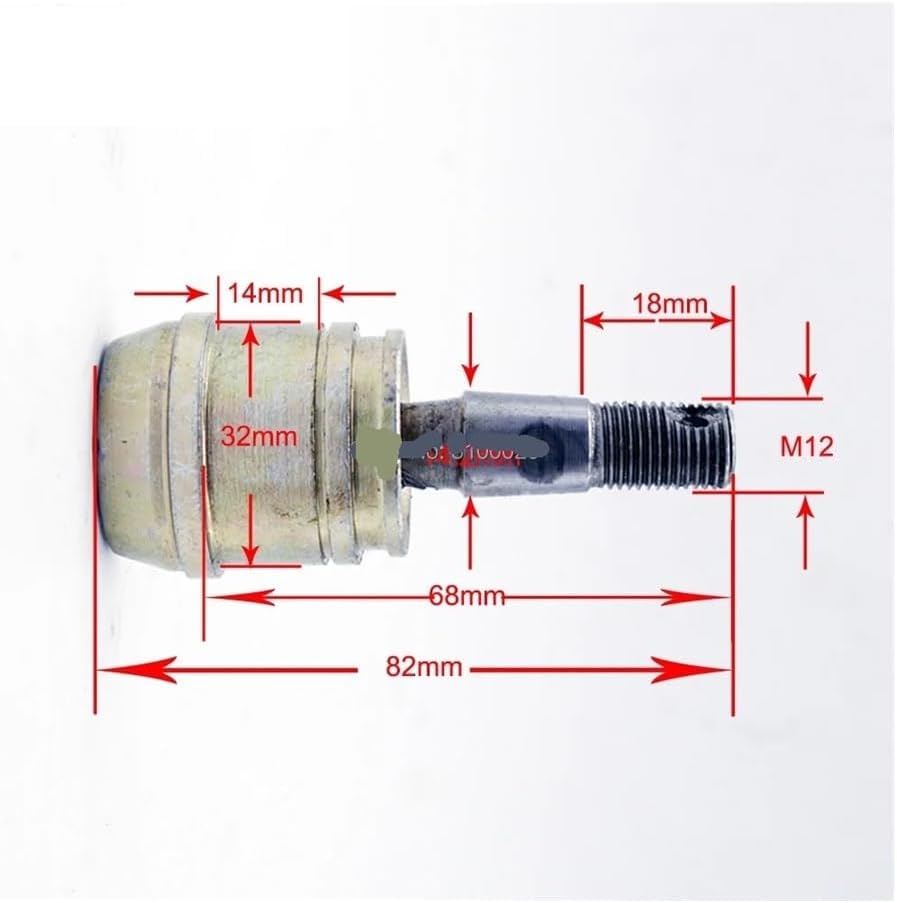 M12 32X14mm Welding Swing Control Ball Joint Kits Fit For ATV 200cc 250cc 150cc UTV Go Kart Buggy Gf Quad Bike