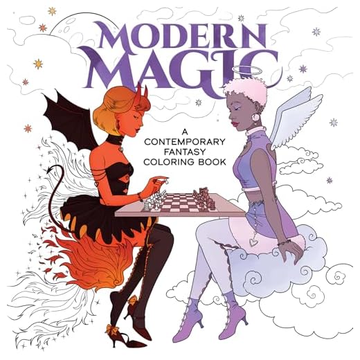 Modern Magic: A Contemporary Fantasy Coloring Book (Dover Adult Coloring Books)