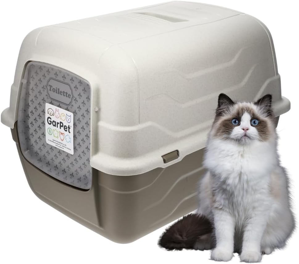 CURVER Maison de Toilette pour Chat Bac à Litière Fermé