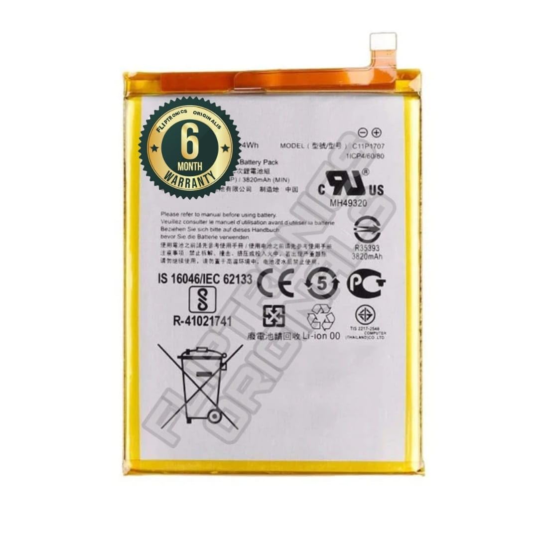 FLIPTRONICS ORIGINALS™ C11P1707 Battery for Asus Li-Ion Zenfone Max M1 ZB555KL Battery with 6 Month Warranty**** (k9)