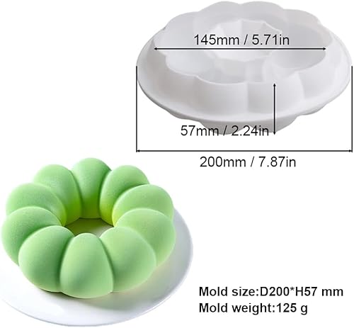 Miniatura 10 de Molde de silicona para donas para hornear, molde antiadherente para hacer donas de mousse, herramientas de decoración de cupcakes de chocolate (6