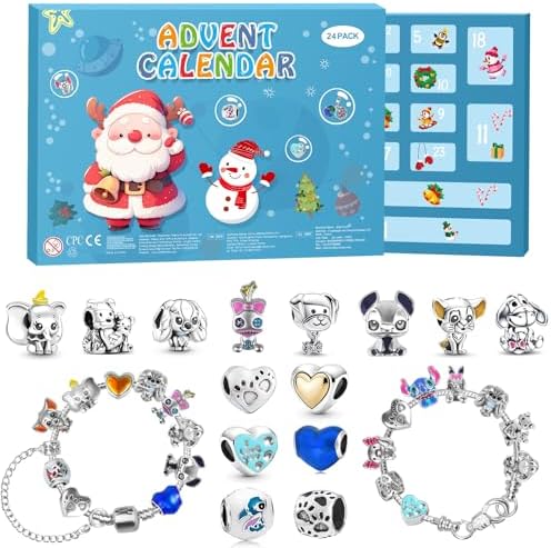 Advent Calendar 2025 for Kids Christmas 24 Days Countdown Calendar with ...
