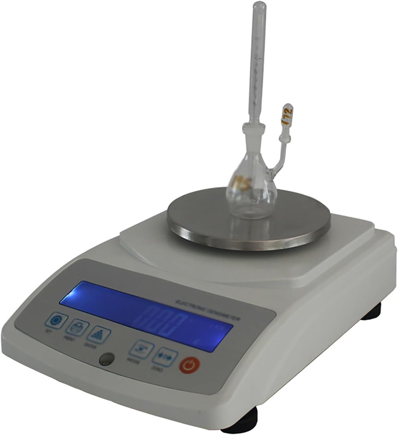 Elektroniczny przyrząd do pomiaru gęstości, precyzyjny miernik gęstości stałej, dokładność 0,001 g/cm³, szybki pomiar 8 s, zakres gęstości większy niż 1, idealny do użytku laboratoryjnego