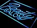 Produktbild ADV PRO i308-b Beauty Salon Hair Nails OPEN NR Neon Light Sign Barlicht Neonlicht Lichtwerbung