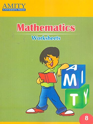 Mathematics Work Sheet Class - 8 : Amazon.in: Books