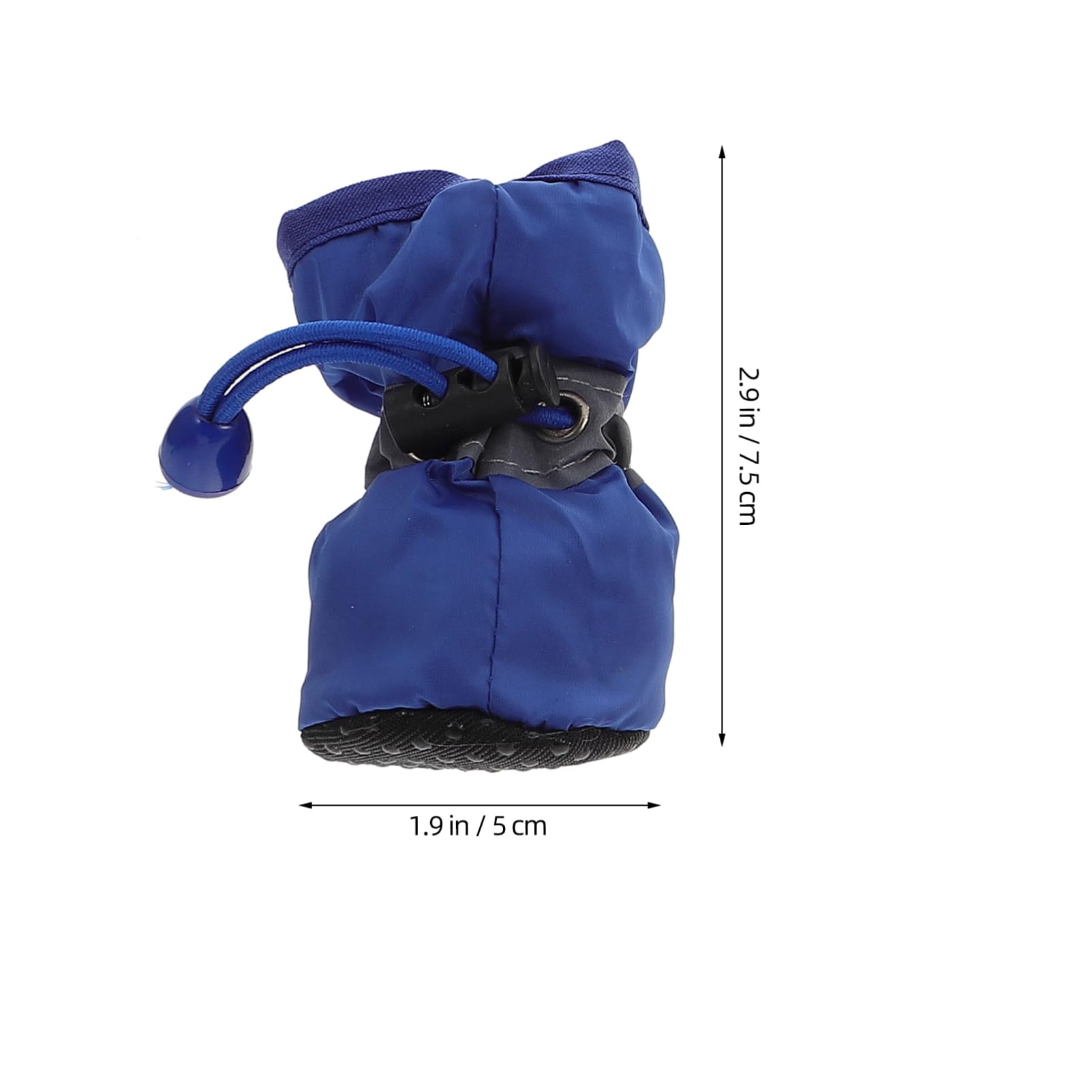 Generic 3Sets Rain Boots for Dogs of Non Slip Pet Shoes Outdoor Footwear for Rainy Days Easy to from Wet Conditions