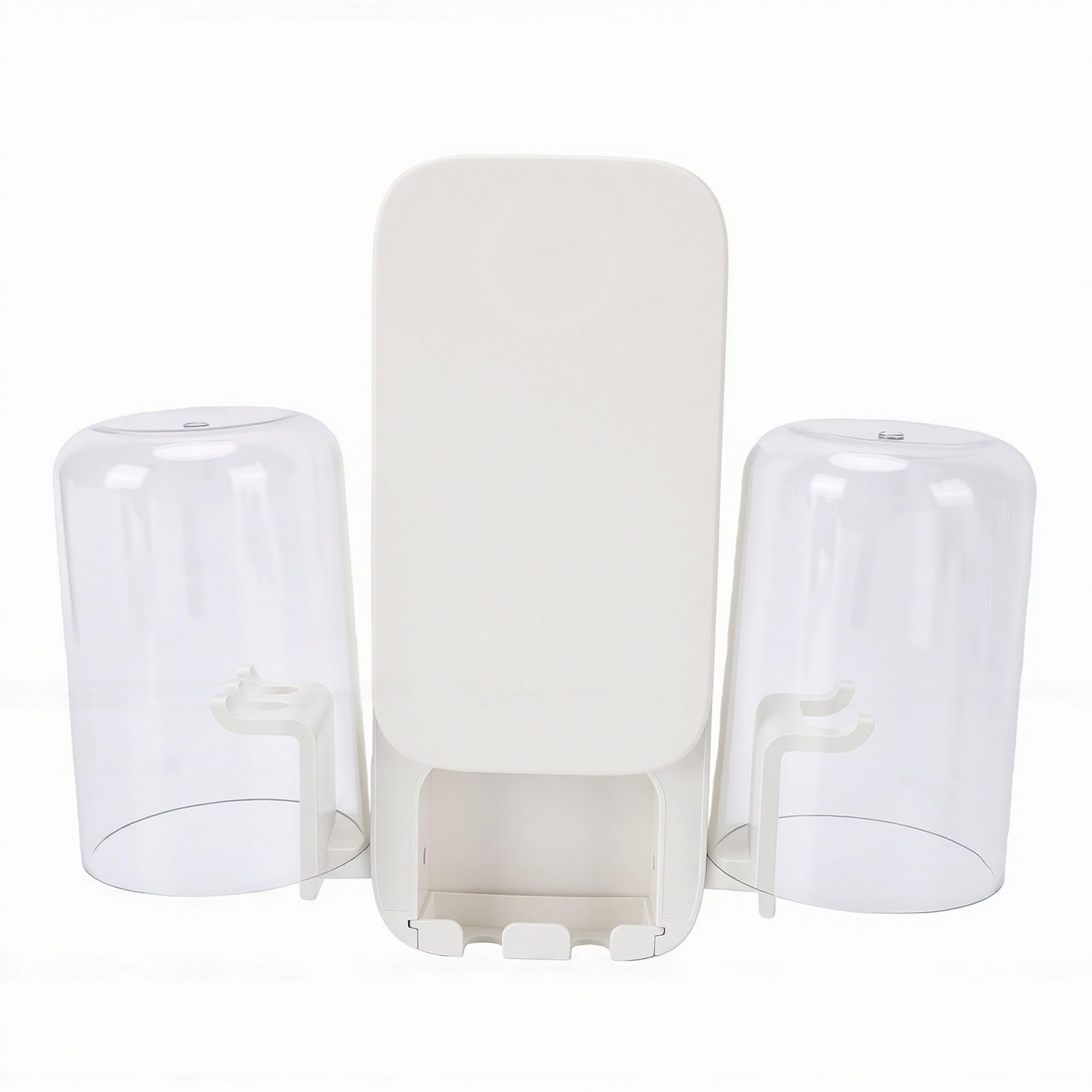 Nettoyeur de brosse à dents avec séchage ventilateur et lumière pour un rangement sain