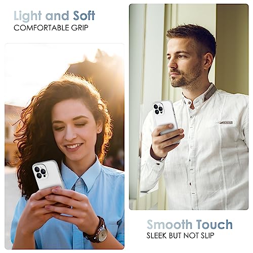 Coque silicone iPhone 14 Pro Max antichoc pour éviter les rayures objectifs