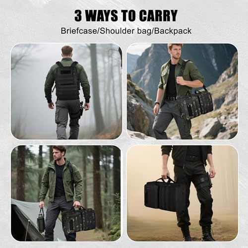 MANETTA 3-in-1 Laptop Briefcase for Men