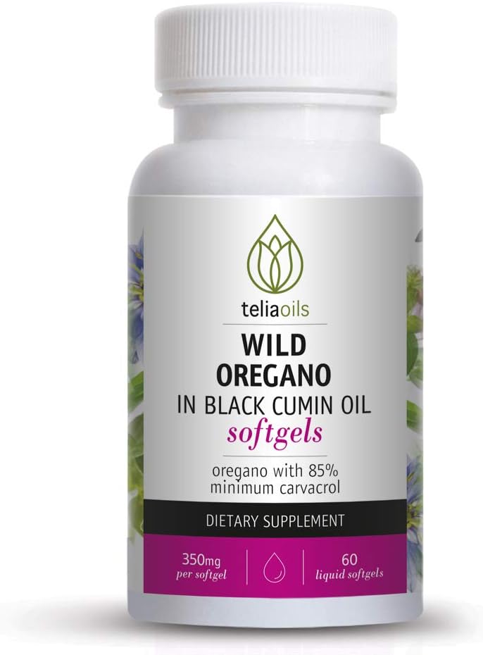 Teliaoils Wild Oregano in Black Cumin Seed Oil