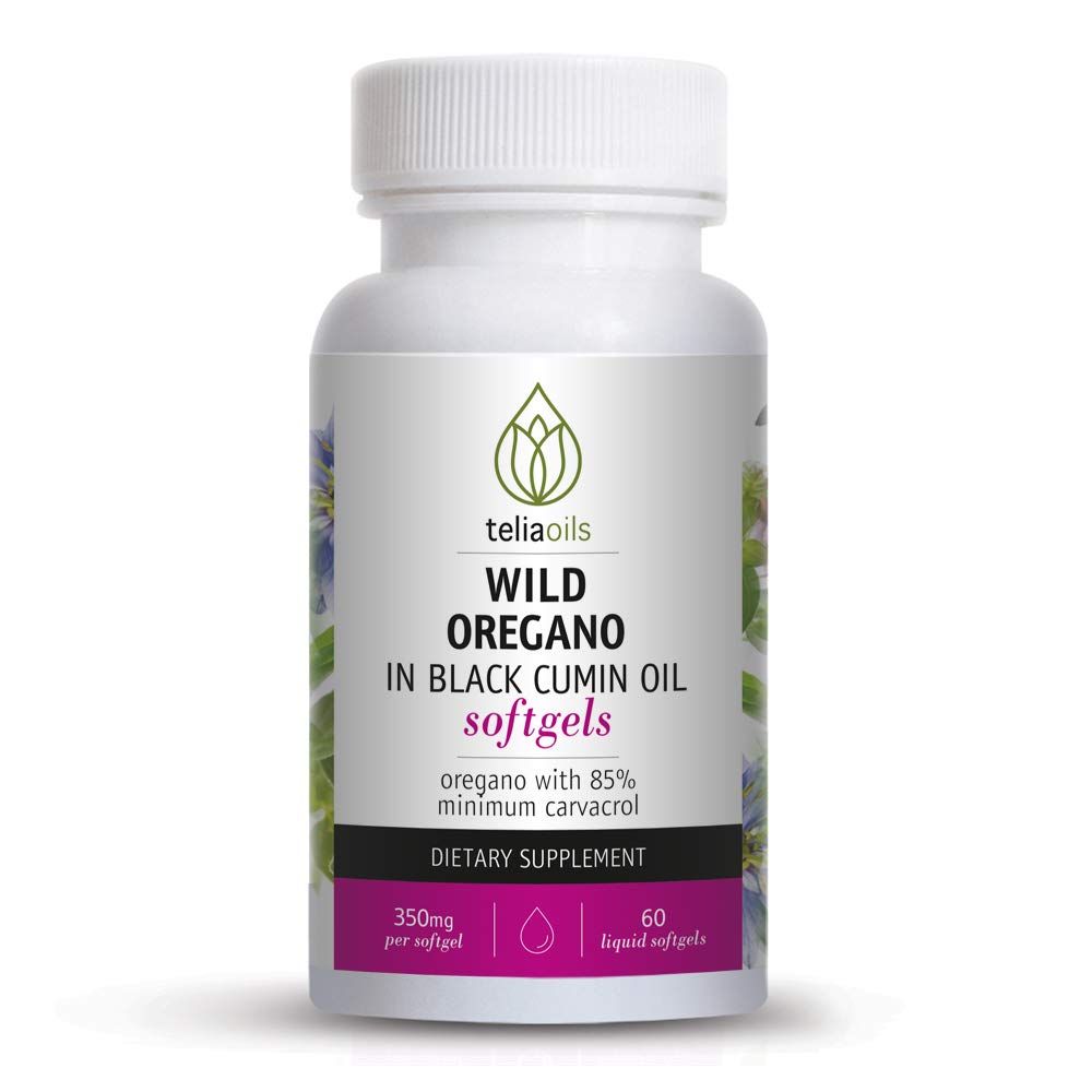 Teliaoils Wild Oregano in Black Cumin Seed Oil