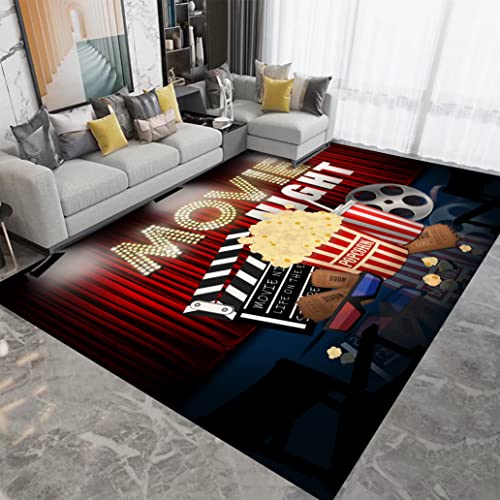 Vintage-Cinema-Movie-Theater-Decor-Carpet-Home-Theater-Decor-Modern-Area-Rugs-Soft-Non-Skid-Indoor-Outdoor-Floor-Mat-Runner-Rugs-Throw-Rugs-Doormat-for-Bedroom-Living-Room-Dorm-Playroom Vintage Cinema Movie Theater Decor Carpet Home Theater Decor Modern Area Rugs Soft Non Skid Indoor Outdoor Floor Mat Runner Rugs Throw Rugs Doormat for Bedroom Living Room Dorm Playroom
