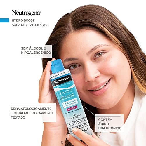 Neutrogena Água Micelar Bifásica Demaquilante Hydro Boost,200ml