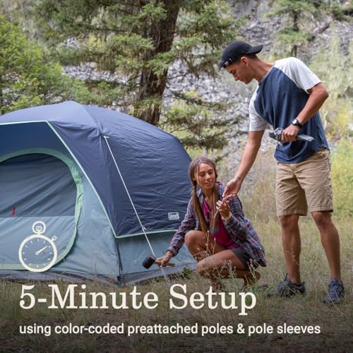 Coleman Skydome 4-Person Camping Tent with LED Lighting の商品画像 5