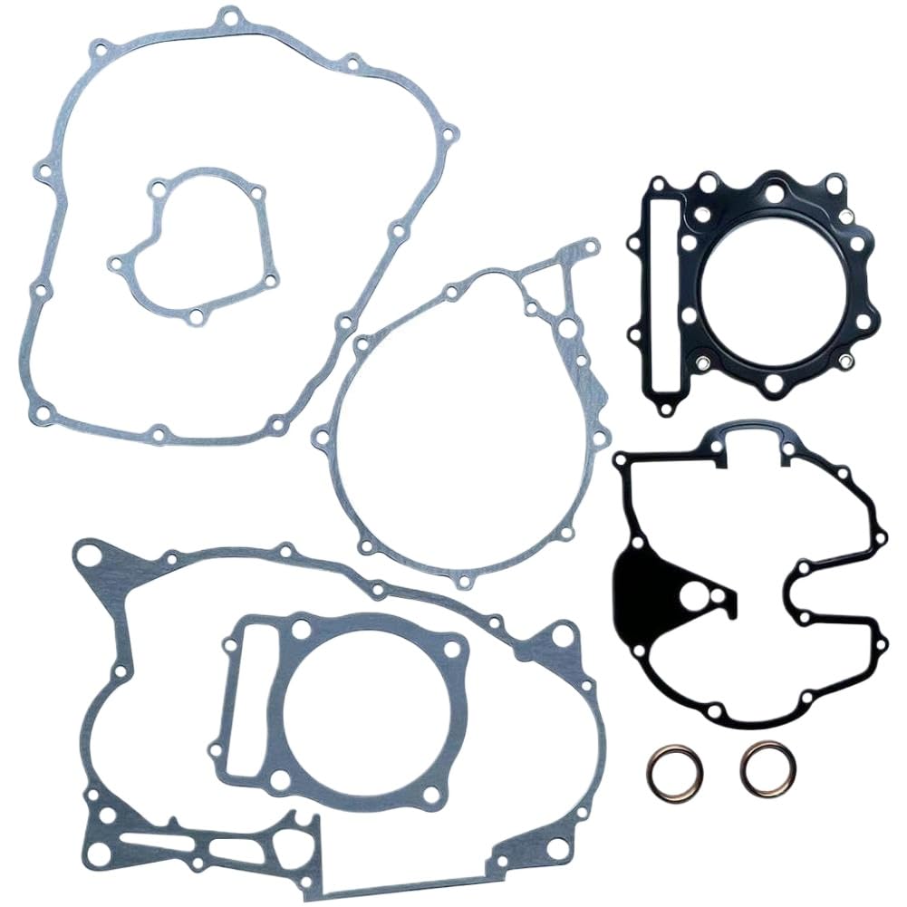 Motorcycle Engine Crankcase Cover Gasket Set Compatible with XR650L 93-22 XL600R 83-87 XR500R 83-84 NX650 88-89 GB500 89-90
