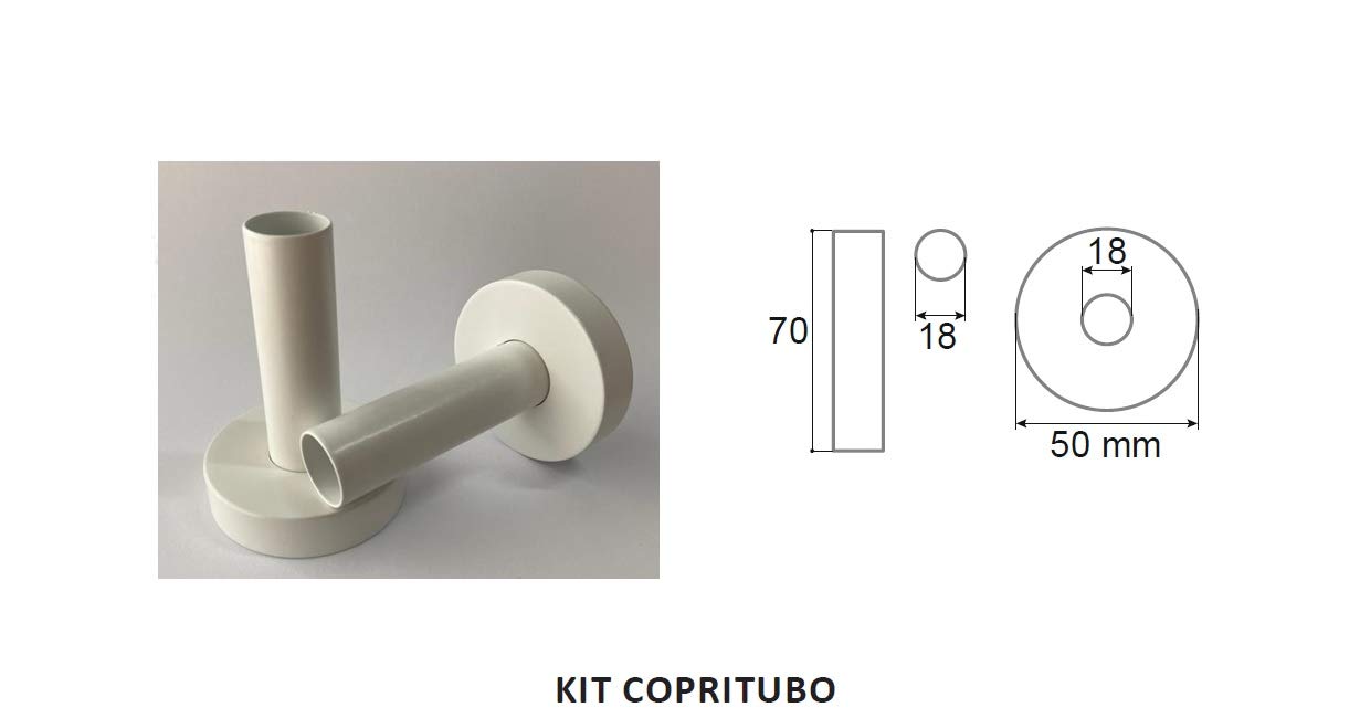 CORDIVARI KIT COPRITUBO TINTA T11 BIANCO OPACO Cod. 5103000000004
