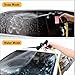 EVILTO Garden Hose Nozzle, High Pressure Hose Spray Nozzle 8 Way Spray Pattern One-Touch Sprayer for Watering Plants, Lawn, Patio, Car Wash, Cleaning，Showering Pet