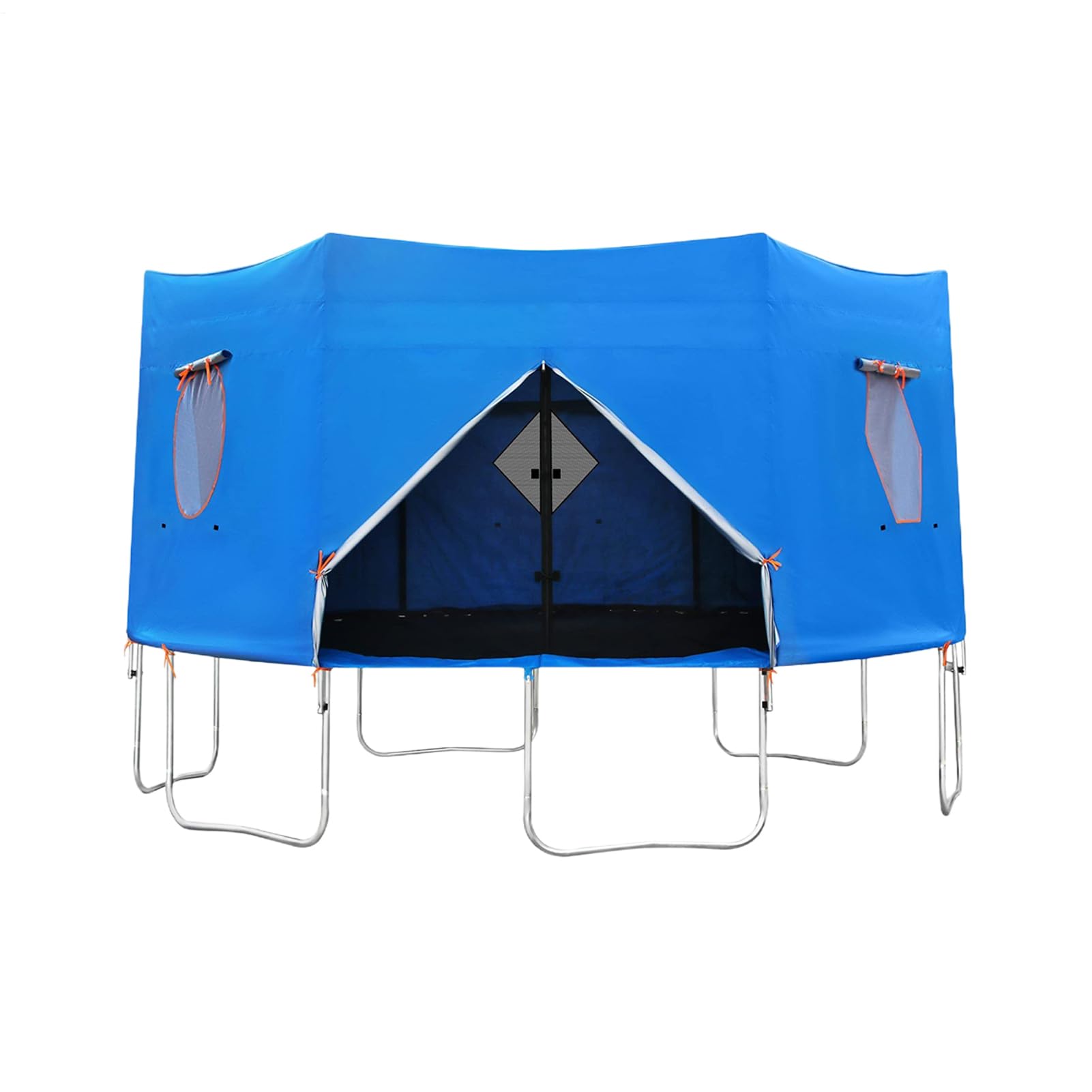 da campeggio per trampolino, resistente alle intemperie, antivento e impermeabile, ideale per pioggia, inverno, estate, campeggio, parco giochi, giardino, protezione | Copertura Impermeabile Resistente al per Giardino Campeggio Giochi e Protezione Solare
