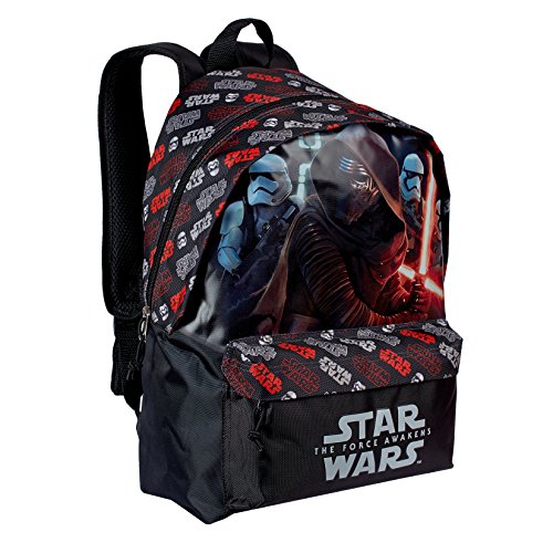 K  Racter  Mania Star Wars Kylo REN Mochila Infantil  42 cm  Negro