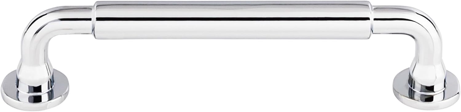 Top Knobs TK823BLK Serene Collection 5-1/16" Lily Pull, Flat Black