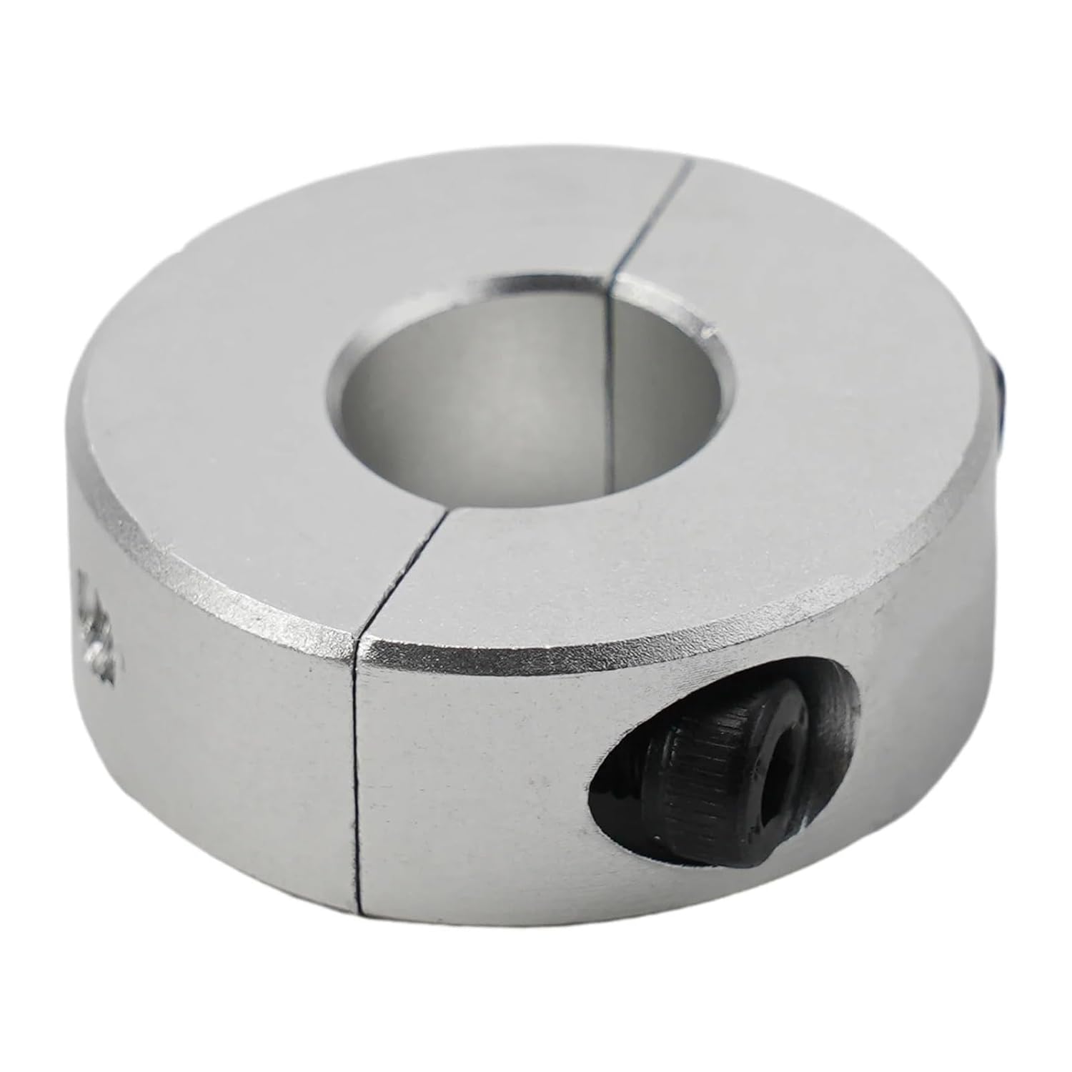 1Pcs Aluminum Alloy Single Split Shaft Collar Clamp - Durable Fixed Ring for Machinery and Equipment(16mm)