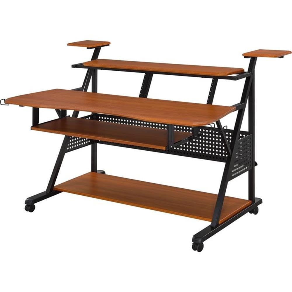 Amazon.com: Acme Furniture Metal and Wooden Music Desk with Wheels