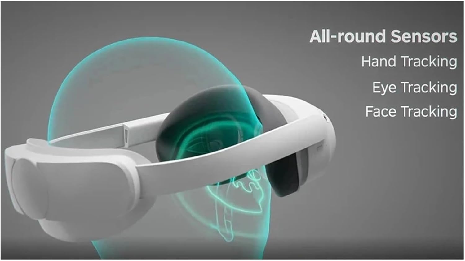 4 Enterprise All in One VR Headset Virtual Reality 4320 X 2160 5300mAh Battery Capacity Compatible for Enterprise SDK Customize