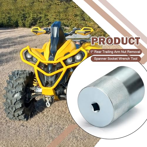 Image of Rear Trailing Arm Nut Removal Spanner Socket Wrench Tool for Can-Am ATV Renegade Oulander Max 400 500 650 800 800R 850 1000