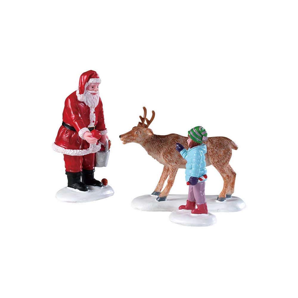 Lemax Multicolor Reindeer Goodies S/3