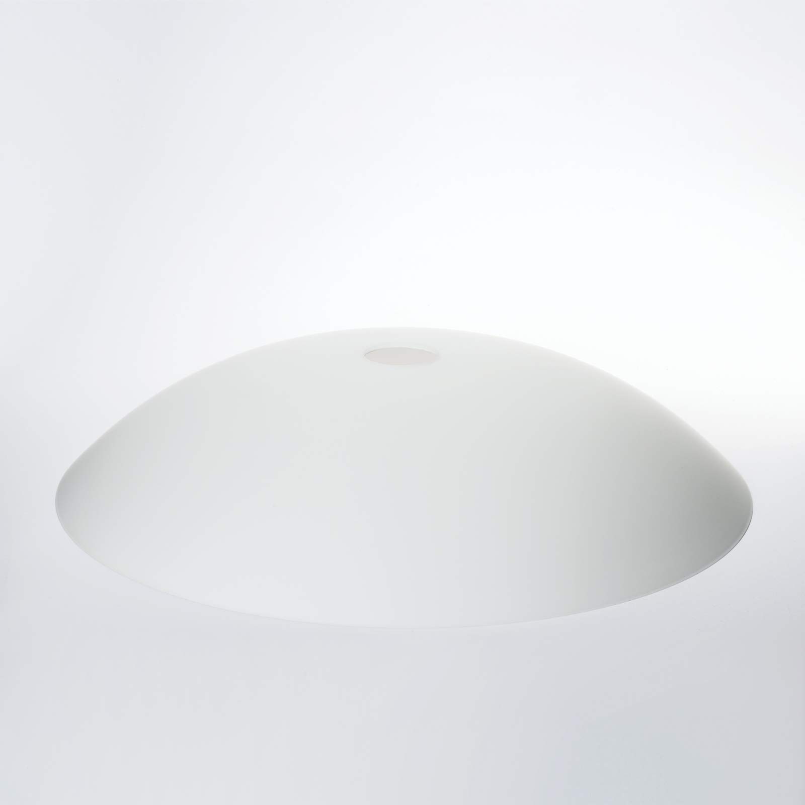 Glas, Ersatzglas, matt, mit Glasöffnung 42mm f. E27, Ø 390mm (Ø 390mm opal-matt)