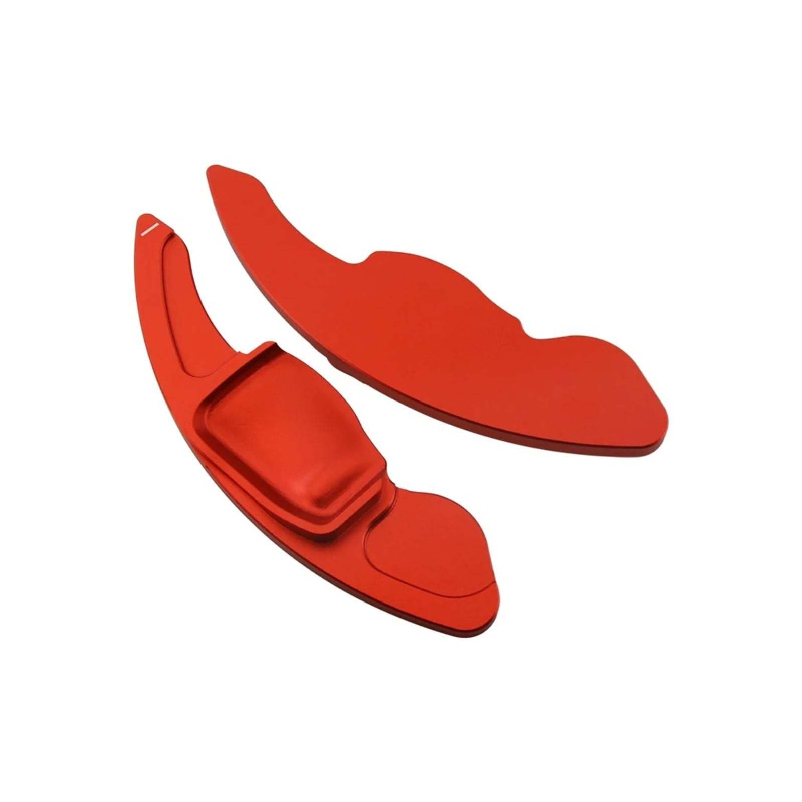 PLMNHSS Car Steering Wheel Shift Paddle Blade for Skoda for Octavia for Fabia for Scala for Superb for Scout for RS for VRS for MK3 for Scout Car Paddle Wheel Shifters Gear(Red)