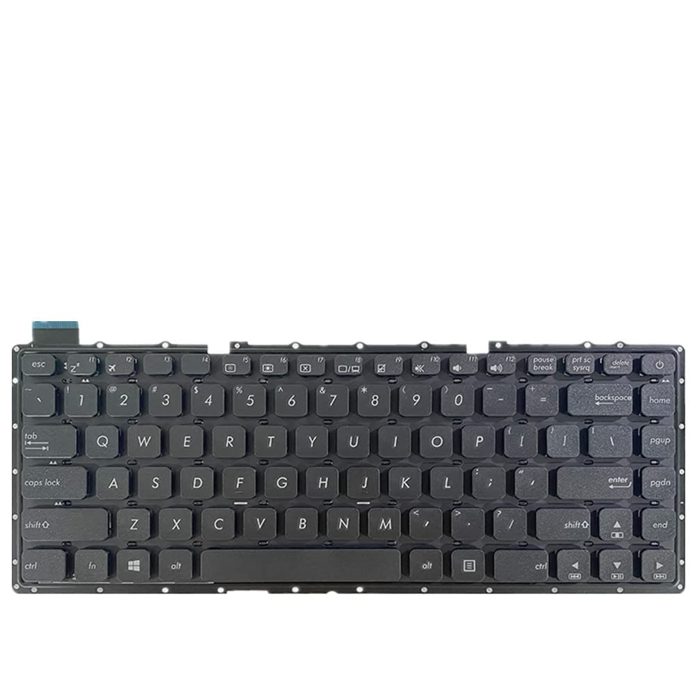 Clavier pour ASUS R413 R413MA noir version US remplacement d'ordinateur portable - 4