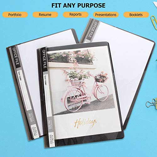40-Set-Report-Covers-Presentation-Folders-Clear-Folder-Front-Cover-Report-Cover