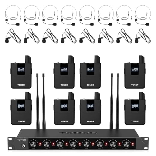 TONOR Wireless Microphone System for All Events