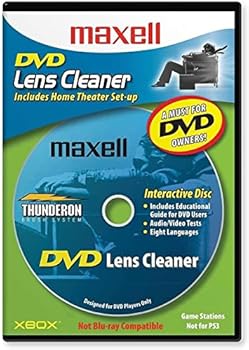 Electronics Maxell 190059 DVD Only Lens Cleaner, with Equipment Set Up and Enhancement Features, Packaging May Vary Book