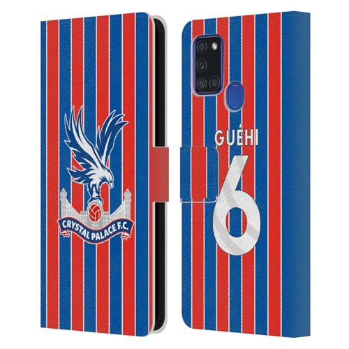 Étui Crystal Palace FC Marc Guéhi Samsung A21s Head Case Housse Cuir