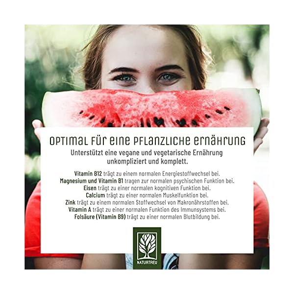 PFLANZENHELD Vegan Multivitamin Kapseln - 120 Kapseln für Veganer und Vegetarier - Daily Vitamins mit B12, Eisen, Zink… – Bild 4