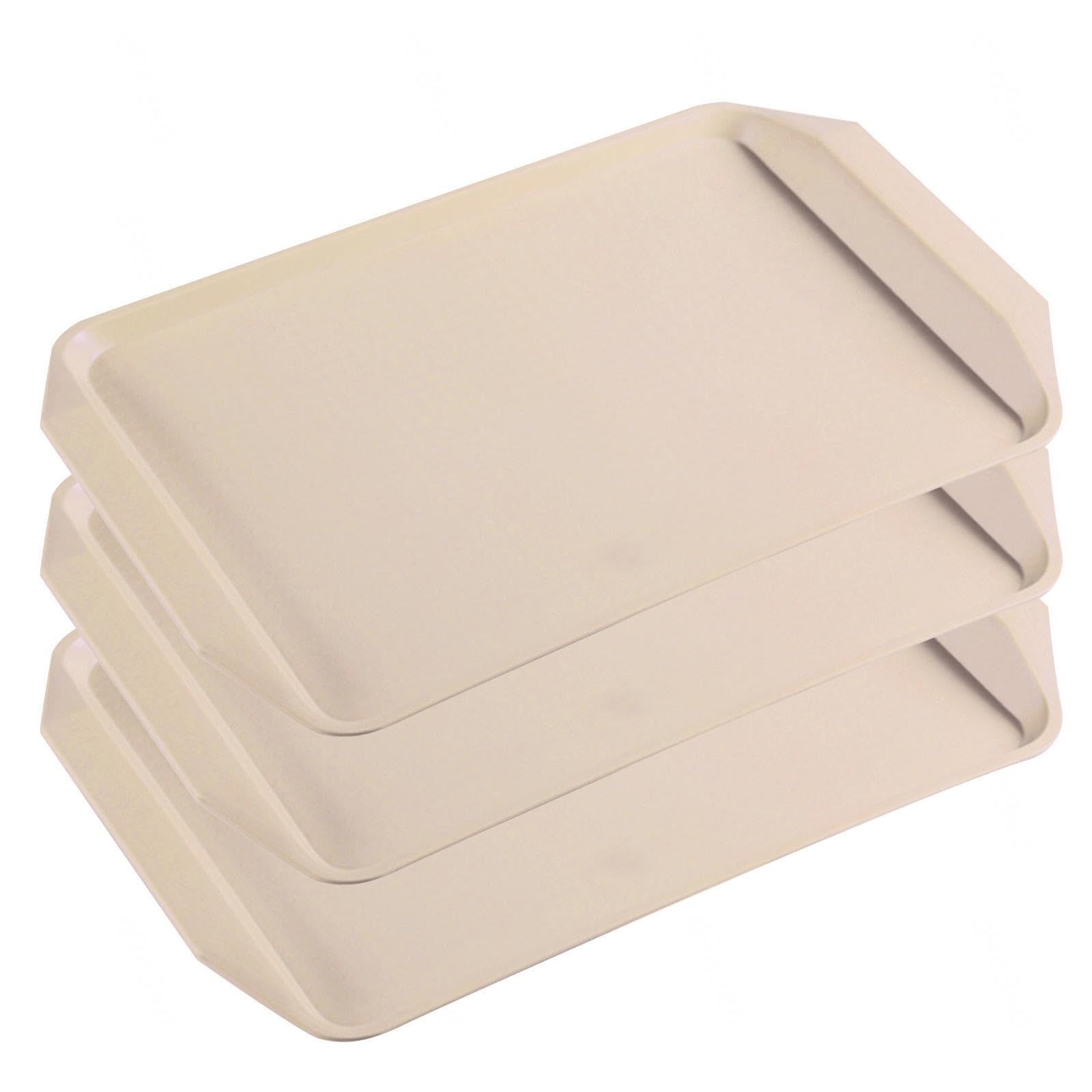 Boot Tray 3 Pack Boot Mats for Entryway Shoe Tray for Garden, Bedroom, Entrance Area, Garage Boot Tray,Khaki