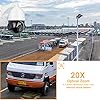 VIKYLIN 8MP Auto Tracking PTZ PoE IP Camera with Audio,Pan Tilt 20x Optical Zoom 4.7~94mm Lens, Smart Human Vehicle Detection, 328ft IR Night Vision, IP66, (PTZ-4820-IZT) #2