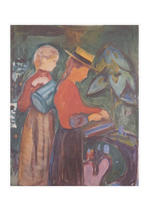 Affiche encadrée Edvard Munch format moyen : créez un salon style galerie d'art