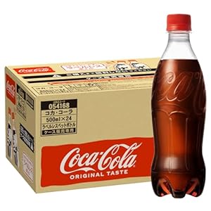 コカ・コーラ ラベルレス 500mlPET×24本 1,694円（70.6円/本）！プライム会員は送料無料！